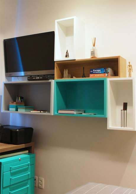 1. Juntando alguns nichos, você pode criar uma composição bacana, como nesse modelo de diferentes de nichos para quarto 1. Juntando alguns nichos, você pode criar uma composição bacana, como nesse modelo de diferentes de nichos para quarto