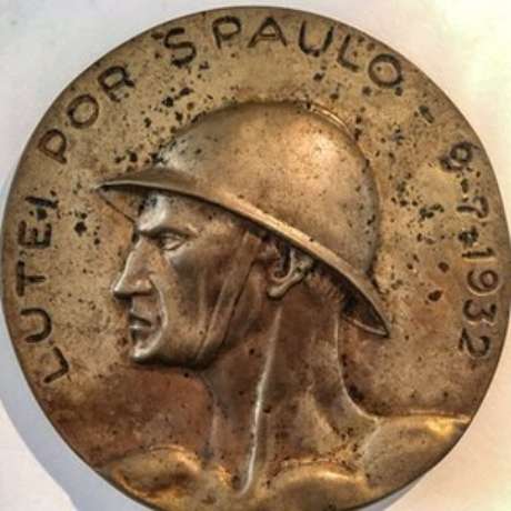 Moeda usada em São Paulo durante revolução de 1932 Moeda usada em São Paulo durante revolução de 1932