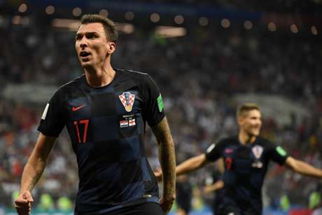 Mandzukic marcou o gol da classificação croata para a decisão (Foto: AFP) Mandzukic marcou o gol da classificação croata para a decisão (Foto: AFP)