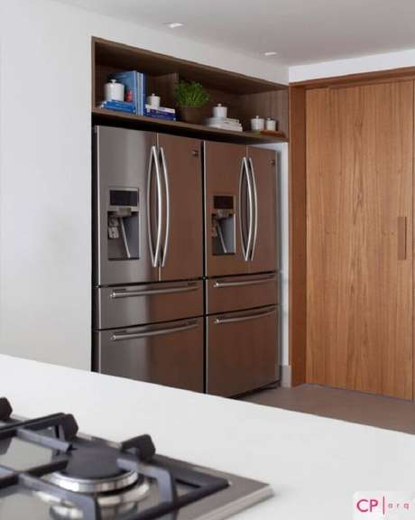 38. Nichos embutidos para cozinha pequena e planejada 38. Nichos embutidos para cozinha pequena e planejada