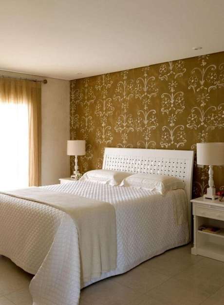 Decoração Com Papel De Parede Para Quarto De Casal