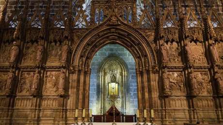 Catedral de Valência, na Espanha. diz guardar o verdadeiro Santo Graal