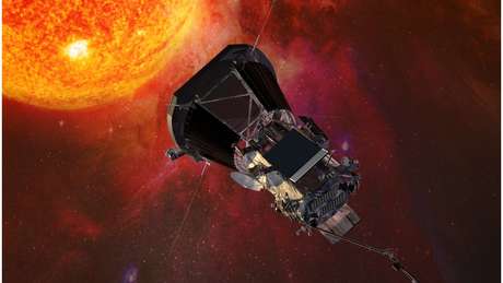 A nave Parker Solar Probe (PSP) será o primeiro objeto construído por um ser humano a "tocar" no Sol A nave Parker Solar Probe (PSP) será o primeiro objeto construído por um ser humano a "tocar" no Sol