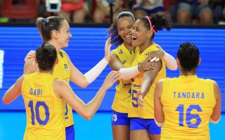 Brasil busca tÃ­tulo inÃ©dito do Campeonato Mundial de VÃ´lei feminino (Foto: DivulgaÃ§Ã£o/FIVB)
