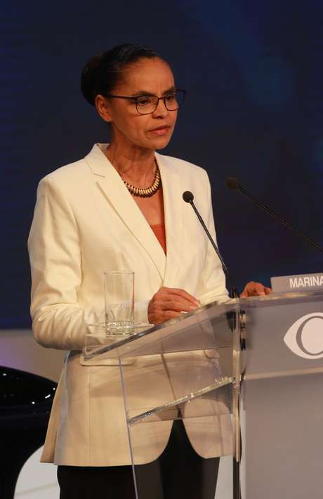 A candidata da Rede à Presidência da República, Marina Silva A candidata da Rede à Presidência da República, Marina Silva