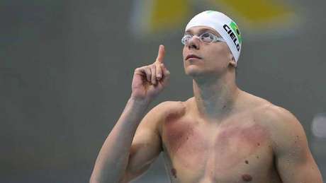 Em Pinheiros, Cesar Cielo concluiu a prova 100m livre em 46s83 e levou o título do José Finkel na modalidade (Divulgação) Em Pinheiros, Cesar Cielo concluiu a prova 100m livre em 46s83 e levou o título do José Finkel na modalidade (Divulgação)