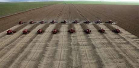 Trabalho em silos se intensifica no período de colheita de grãos; em 2017, safra atingiu níveis recordes