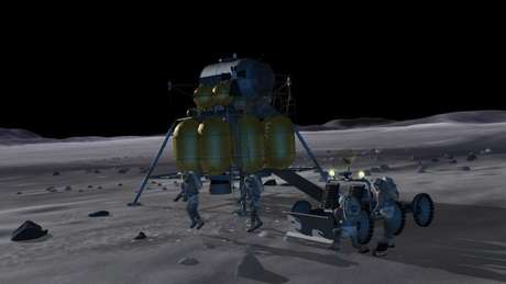 Estimativa é que os primeiros astronautas possam chegar à Lua em 2024 Estimativa é que os primeiros astronautas possam chegar à Lua em 2024