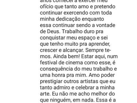 Bruna Marquezine responde crítica na webAmo poder prestigiar outros artistas que tanto admiro e celebrar minha arte Bruna Marquezine responde crítica na webAmo poder prestigiar outros artistas que tanto admiro e celebrar minha arte