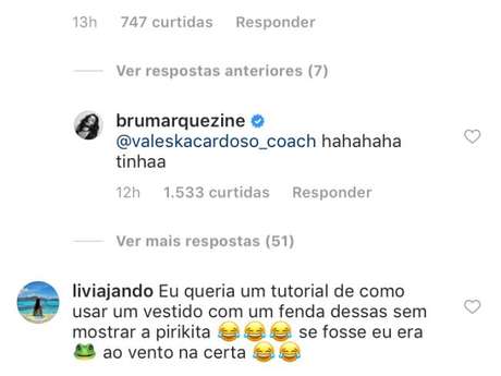 Bruna Marquezine ensina truque para não 'exibir demais' em look com fenda Bruna Marquezine ensina truque para não 'exibir demais' em look com fenda