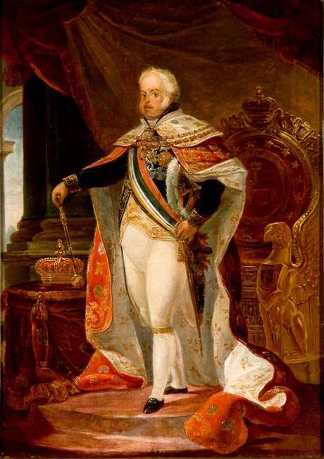 Dom João 6º chegou ao Brasil em 1808 Dom João 6º chegou ao Brasil em 1808