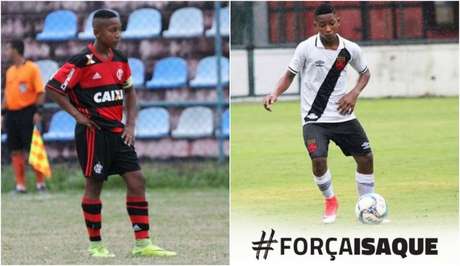 Garoto teve passagens pelas bases de Flamengo e Vasco (Foto: Divulgação) Garoto teve passagens pelas bases de Flamengo e Vasco (Foto: Divulgação)