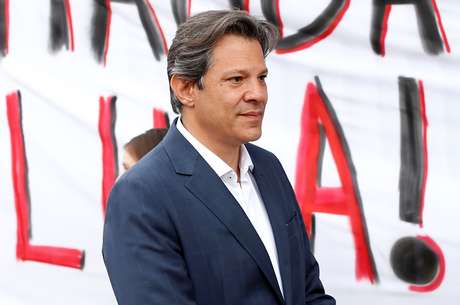 O candidato do PT à Presidência da República, Fernando Haddad