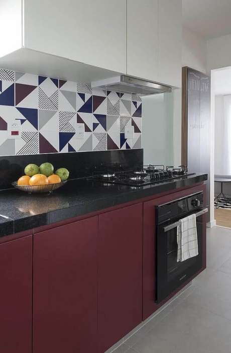11. É importante que o revestimento para cozinha entre em harmonia com o restante da decoração 11. É importante que o revestimento para cozinha entre em harmonia com o restante da decoração