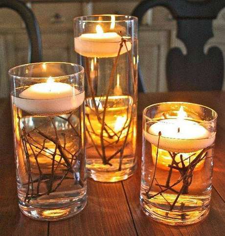 44- As velas de natal podem decorar e se tornar lembrancinhas 44- As velas de natal podem decorar e se tornar lembrancinhas