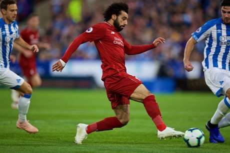 Salah marcou o gol da equipe do Liverpool ainda na primeira etapa (Reprodução/Twitter) Salah marcou o gol da equipe do Liverpool ainda na primeira etapa (Reprodução/Twitter)