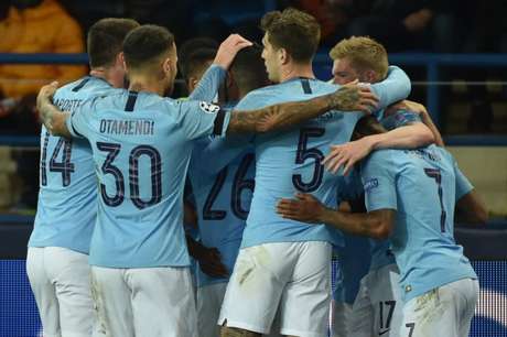 Manchester City domina e vence o Shakhtar pela Liga dos Campeões (Foto: GENYA SAVILOV / AFP) Manchester City domina e vence o Shakhtar pela Liga dos Campeões (Foto: GENYA SAVILOV / AFP)