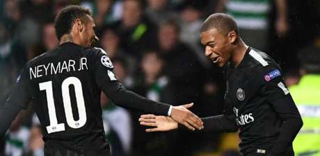 Neymar concorda com punição de Tuchel por atraso de Mbappé (Foto: AFP/FRANCK FIFE) Neymar concorda com punição de Tuchel por atraso de Mbappé (Foto: AFP/FRANCK FIFE)