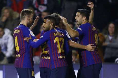 Suárez marcou duas vezes e se tornou o artilheiro isolado da La Liga (BENJAMIN CREMEL / AFP) Suárez marcou duas vezes e se tornou o artilheiro isolado da La Liga (BENJAMIN CREMEL / AFP)
