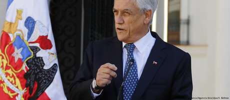 "Quando o povo tem a oportunidade, rejeita o socialismo do século 21 e elege uma opção com mais liberdade", disse Piñera "Quando o povo tem a oportunidade, rejeita o socialismo do século 21 e elege uma opção com mais liberdade", disse Piñera