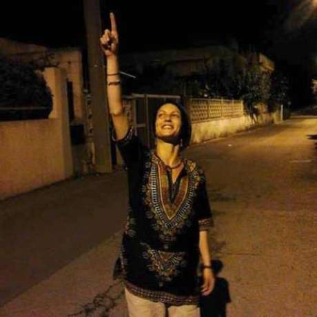 italiana Simona Carpignano, originária de Taranto, italiana Simona Carpignano, originária de Taranto,