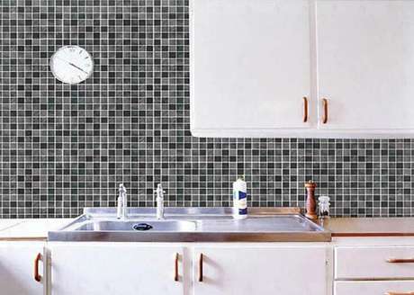 23. As pastilhas de cozinha pode dar o toque final na sua decoração