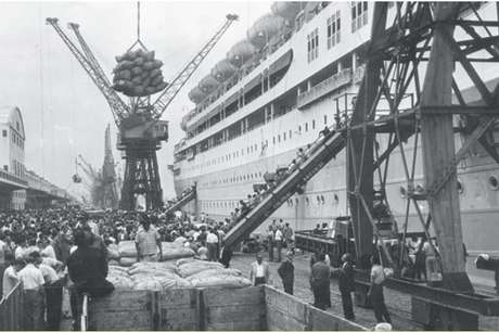 The rehabilitation of Port de Rio de Janeiro was one of the first projects supported by BNDES in the 1950s