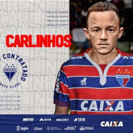 Carlinhos é o novo reforço do Fortaleza (Foto: Divulgação/Fortaleza) Carlinhos é o novo reforço do Fortaleza (Foto: Divulgação/Fortaleza)