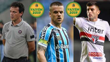 Fernando Diniz, Ramiro, Liziero (Foto: Divulgação) Fernando Diniz, Ramiro, Liziero (Foto: Divulgação)