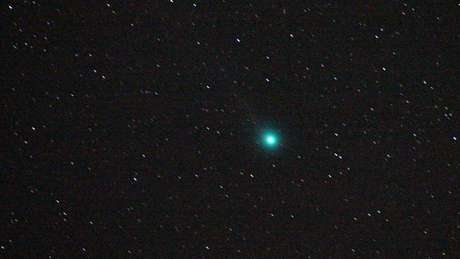   The comet 46P / Wirtanen will appear in the green color, as the comet Lovejoy (photo), seen in 2015 in the sky of Bulgaria 