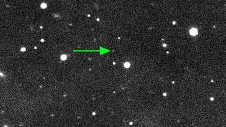 Imagem do planeta anão 2018 VG18, o Farout, captada pelo telescópio Subaru, no Havaí, em 10 de novembro Imagem do planeta anão 2018 VG18, o Farout, captada pelo telescópio Subaru, no Havaí, em 10 de novembro