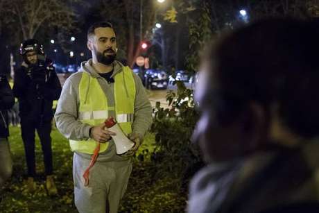 Eric Drouet é um dos líderes do movimento dos "coletes amarelos" Eric Drouet é um dos líderes do movimento dos "coletes amarelos"
