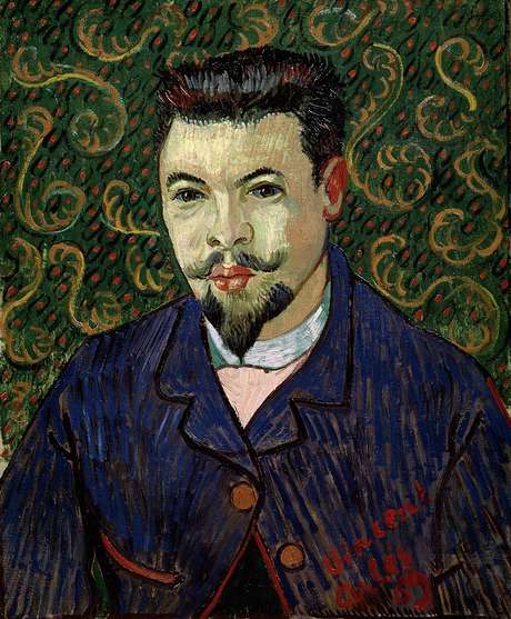 Van Gogh pintou Felix Rey em sua série de retratos Van Gogh pintou Felix Rey em sua série de retratos