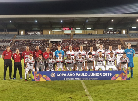 São Paulo está garantido na segunda fase da Copa São Paulo de Futebol Júnior (Reprodução/Twitter) São Paulo está garantido na segunda fase da Copa São Paulo de Futebol Júnior (Reprodução/Twitter)