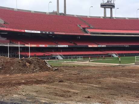 Morumbi está passando por reformas neste início de ano - FOTO: Fellipe Lucena Morumbi está passando por reformas neste início de ano - FOTO: Fellipe Lucena