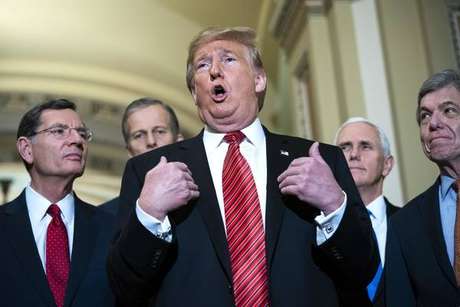 Trump paralisa governo desde dezembro. Trump paralisa governo desde dezembro.
