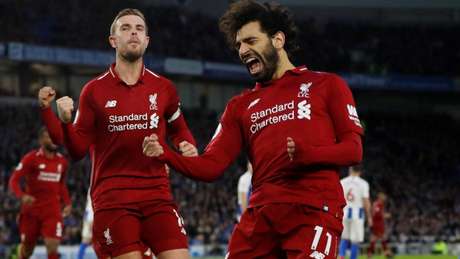 Salah foi o cara que marcou o gol da partida (Foto: Premier League) Salah foi o cara que marcou o gol da partida (Foto: Premier League)