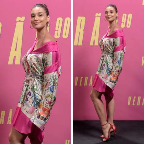 Débora Nascimento (Fotos; Cesar Alves/TV Globo/Divulgação) Débora Nascimento (Fotos; Cesar Alves/TV Globo/Divulgação)