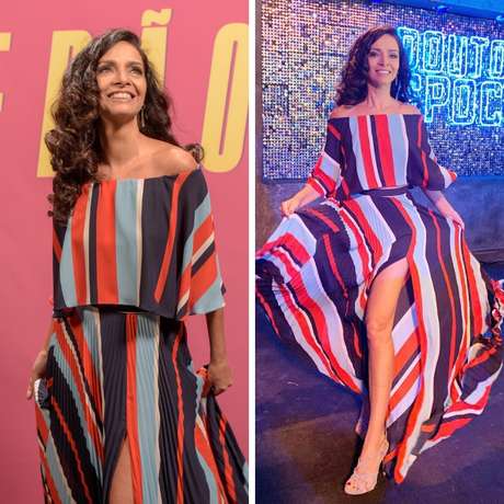 Claudia Ohana (Fotos: Cesar Alves/TV Globo/Divulgação - @ohanareal/Instagram/Reprodução) Claudia Ohana (Fotos: Cesar Alves/TV Globo/Divulgação - @ohanareal/Instagram/Reprodução)
