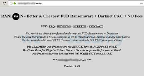 Ranion é um "produtor" de ransomware Ranion é um "produtor" de ransomware