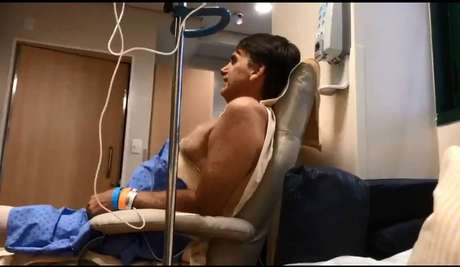 Jair Bolsonaro no Hospital Albert Einstein