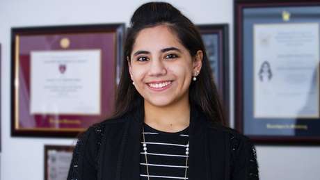 'No México, há muitas áreas de oportunidade que precisam de melhorias e de todo o conhecimento possível, então tudo o que eu aprender em Harvard vou querer aplicar no meu país', afirma Dafne