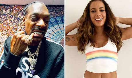 Snoop Dogg e Anitta farão música juntos.