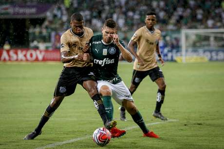 Palmeiras e Santos ficam no 0 a 0 pelo Campeonato Paulista