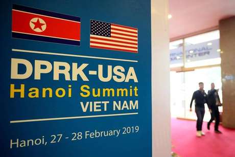 Preparativos para a cúpula entre Donald Trump e Kim Jong-un em Hanói, Vietnã Preparativos para a cúpula entre Donald Trump e Kim Jong-un em Hanói, Vietnã