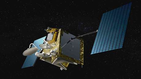 Cada satélite tem cerca de um metro de diâmetro e pesa menos de 150 kg