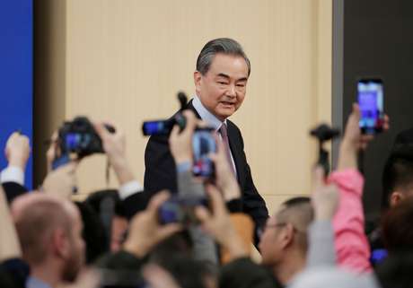 Conselheiro de Estado chinês, Wang Yi
08/03/2019
REUTERS/Jason Lee
