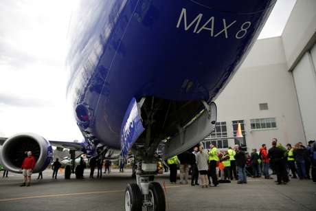 Avião da linha 737 MAX 8, que a China mandou suspender o uso