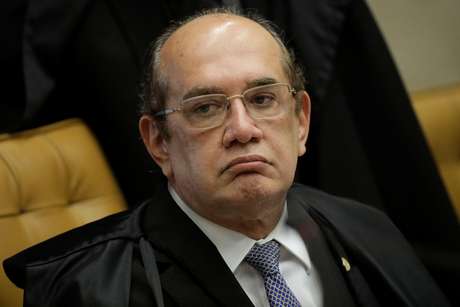 Ministro Gilmar Mendes durante sessão do STF 22/03/2018 REUTERS/Ueslei Marcelino