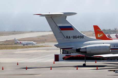 Aviões da Força Aérea Russa desembarcaram com tropas na Venezuela